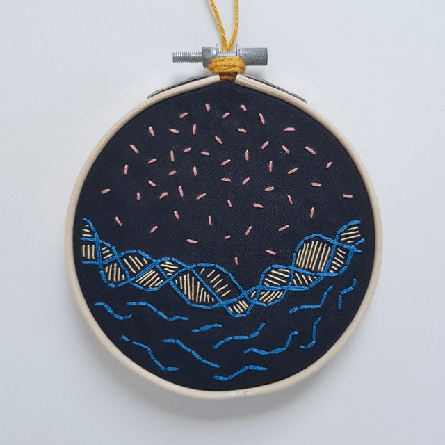 Embroidered Starred Night 11cm - ORIGINAL