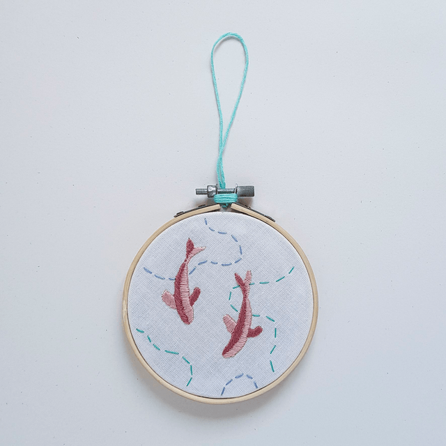 Embroidered Fishes 11cm - ORIGINAL