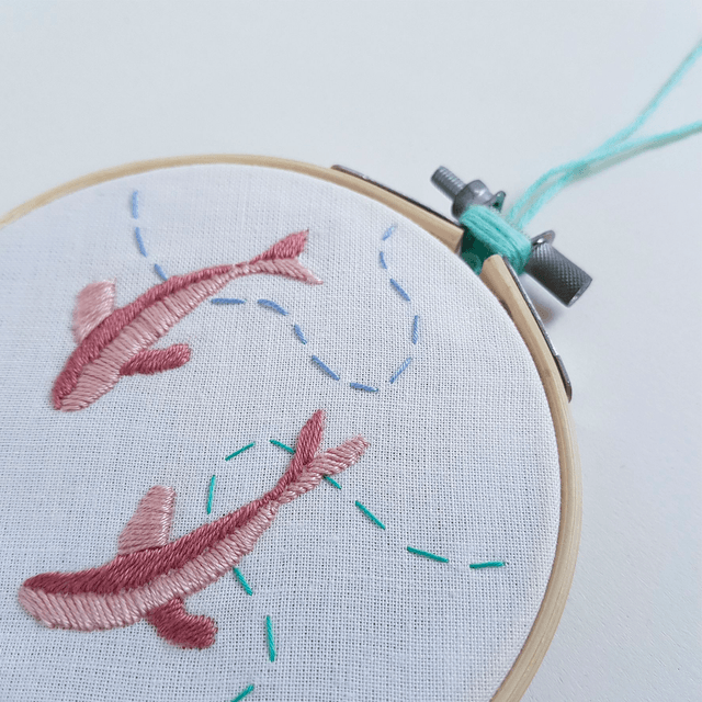 Embroidered Fishes 11cm - ORIGINAL
