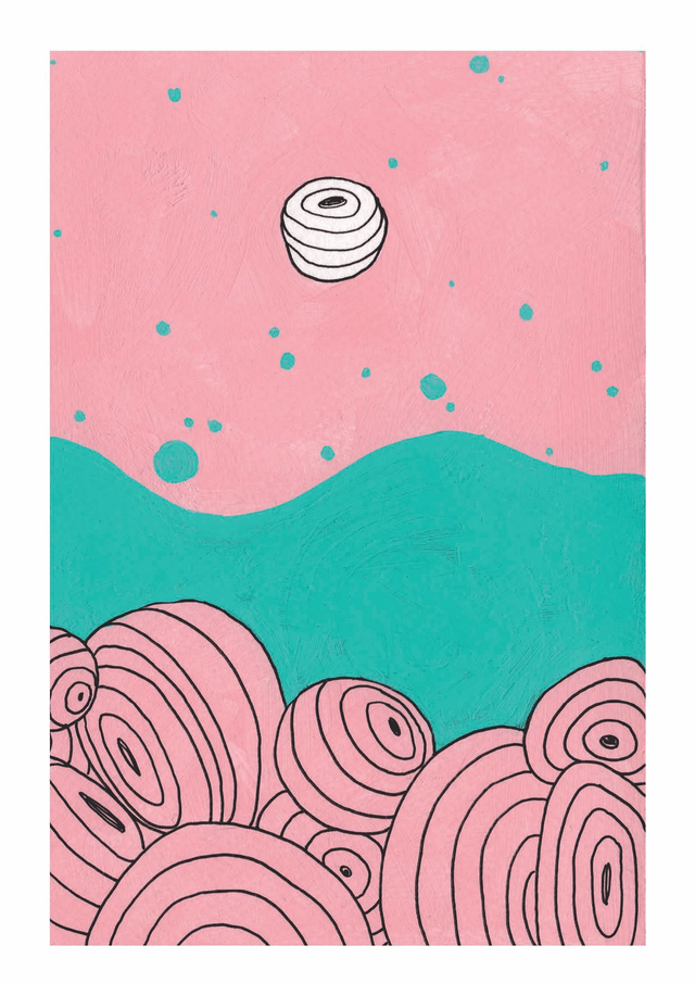 Abstract Prints A4