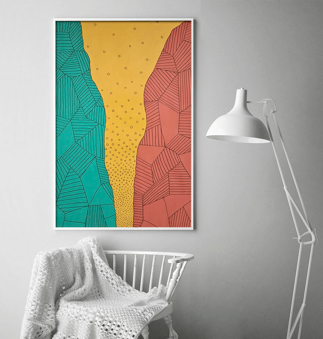 ASCENSION 74x49cm - ORIGINAL