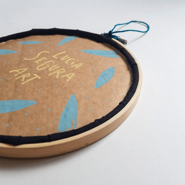 Embroidered Waves 16cm - ORIGINAL