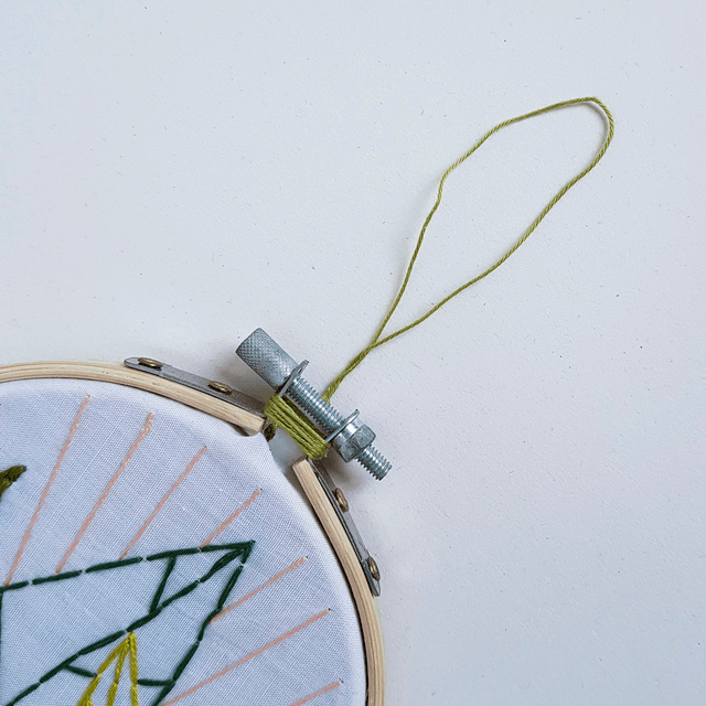 Embroidered Leaves 11cm -  ORIGINAL