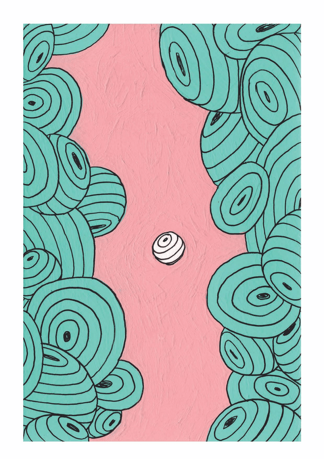 Abstract Prints A4