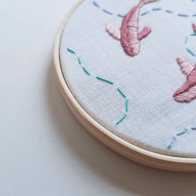 Embroidered Fishes 11cm - ORIGINAL