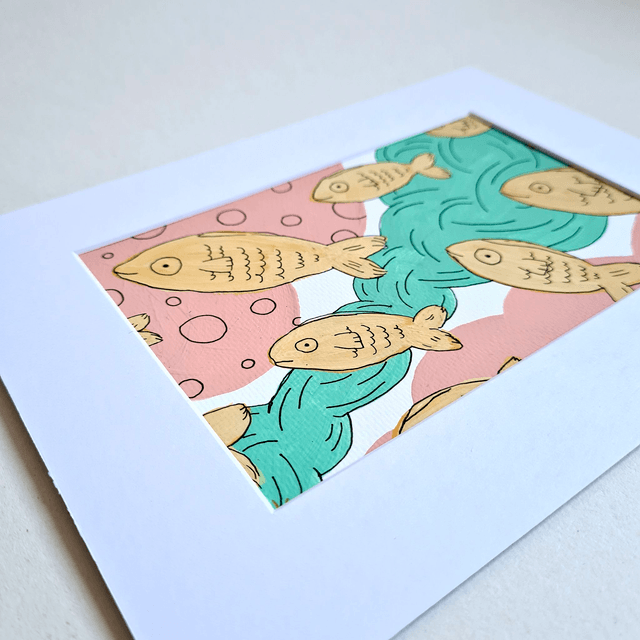 FISHES 10x15cm - ORIGINAL