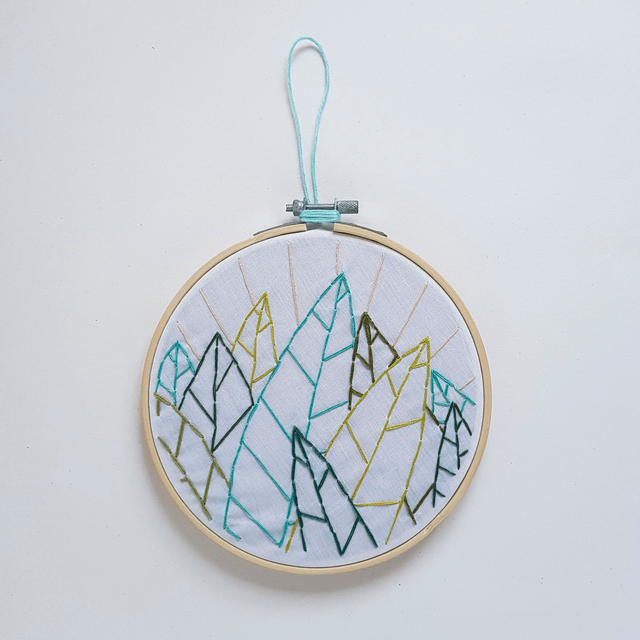 Embroidered Leaves 16cm - ORIGINAL
