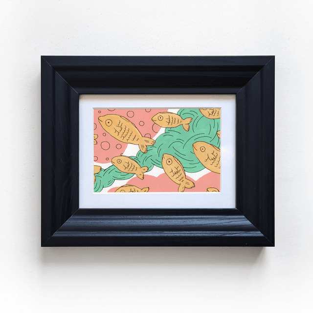 FISHES 10x15cm - ORIGINAL